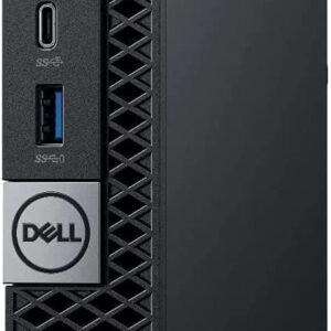 Dell Optiplex 7070 MFF Micro Form Factor Desktop 9th Gen Intel Core i7-9700T 8-Cores Processor, 16GB DDR4 RAM, 256GB SSD, Intel UHD Graphics 630, Windows 10 Pro, with 24" LCD (Renewed)