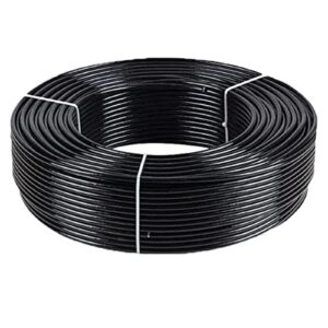 pneumatic air line 1/4'' od, 32.8ft nylon tubing black air hose line for air brake system,air or fluid transfer (1/4'' od)