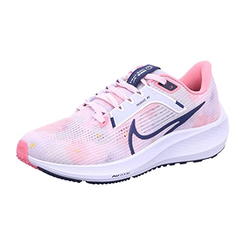 Women's AIR Zoom Pegasus 40 PRM - Size 7 US - Pearl Pink/Midnight Navy