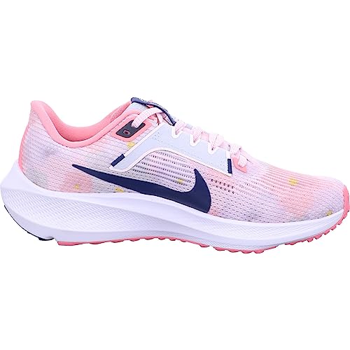 Women's AIR Zoom Pegasus 40 PRM - Size 7 US - Pearl Pink/Midnight Navy
