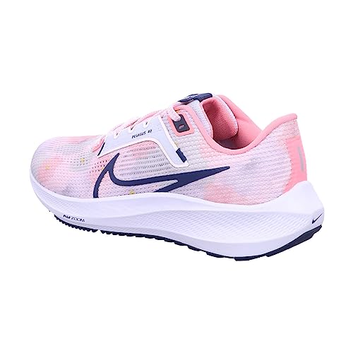 Women's AIR Zoom Pegasus 40 PRM - Size 7 US - Pearl Pink/Midnight Navy