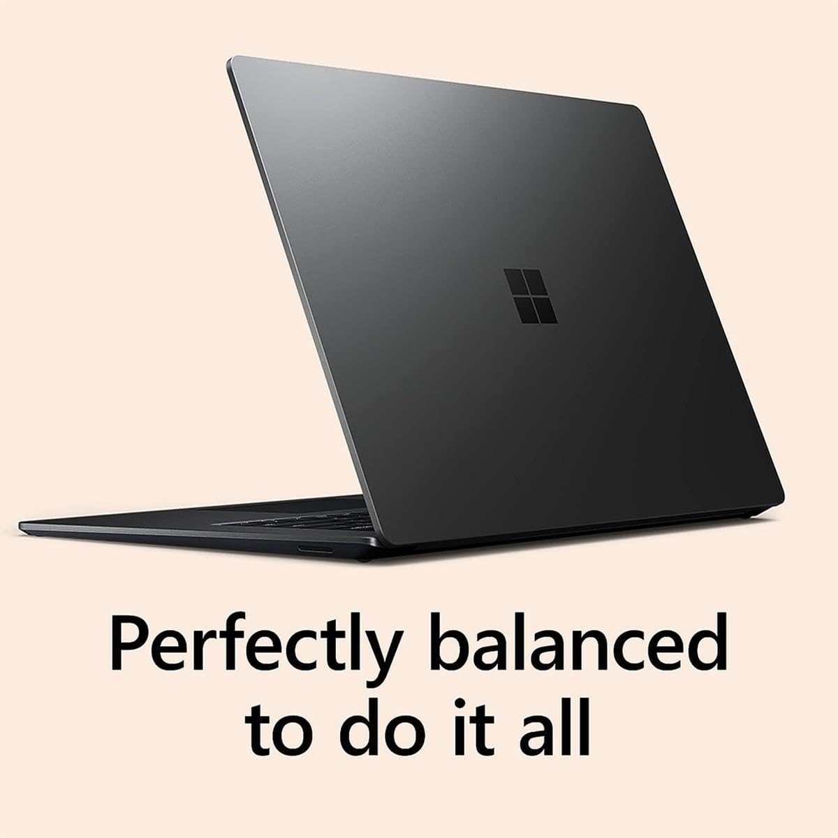 Microsoft Surface Laptop 5 15" Touchscreen Notebook - 2496 x 1664 - Intel Core i7 12th Gen i7-1265U - Intel Evo Platform - 16 GB Total RAM - 512 GB SSD - Matte Black