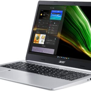 acer Newest Aspire 5 15.6" FHD Laptop, 4-Core AMD Ryzen 3 3350U, Radeon Vega 6 Graphics, 8GB DDR4, 128GB NVMe SSD + 1TB HDD, FP Reader, RJ45, WiFi 6, Backlit KB, Windows 11 Home, COU 32GB USB