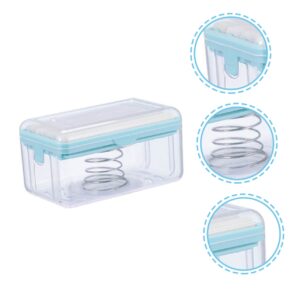 Cabilock 3pcs Soap Box Soap Dish Travel Soap Savers for Bar Soap Laundry Soap Containers Kitchen Soap Dispenser Travel Soap Container Laundry Soap Dispenser Dish Soap Camping Tray Plastic