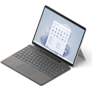 Microsoft Surface Pro 9 Tablet - 13" - Core i5 12th Gen i5-1245U Deca-core (10 Core) - 8 GB RAM - 512 GB SSD - Windows 11 Pro 64-bit - Platinum