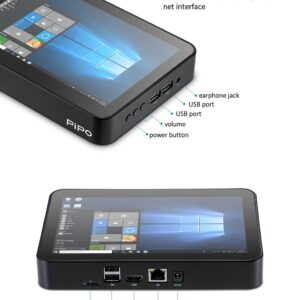 PIPO X2 Mini PC 8" Windows TV Box Windows Tablet with RJ45 LAN Tablet with 4 Type A USB 3G RAM 64G ROM