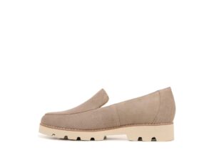 vionic kensley women's slip on loafer taupe - 7 wide