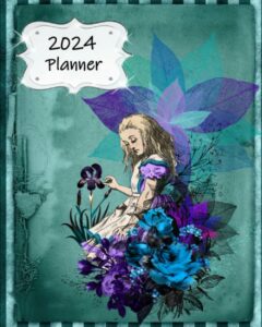 2024 planner: daily weekly and monthly calendar | schedule organizer | january to december | alice