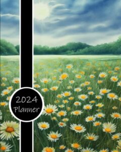 2024 planner: daily weekly and monthly calendar | schedule organizer | january to december | daisy