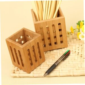 Cabilock Flatware Drying Holder 2pcs Silverware Drying Rack Cooking Utensil Organizer Silverware Holder Bamboo Cutlery Holder Flatware Flatware Holder Bamboo Cutlery Organizer Tool