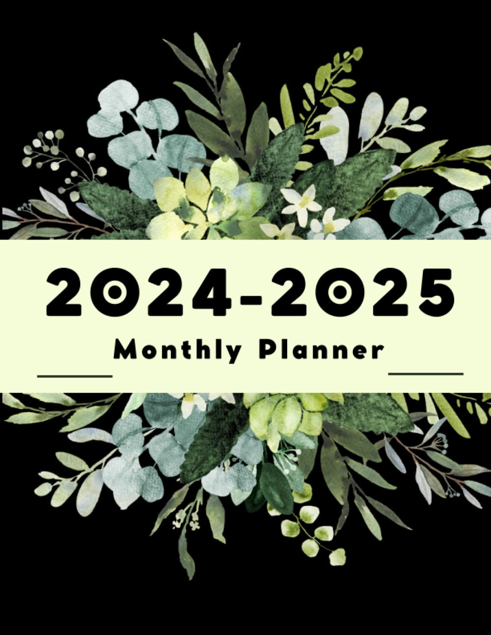 2024-2025 Monthly Planner: 2 Years Calendar from January 2024 to December 2025