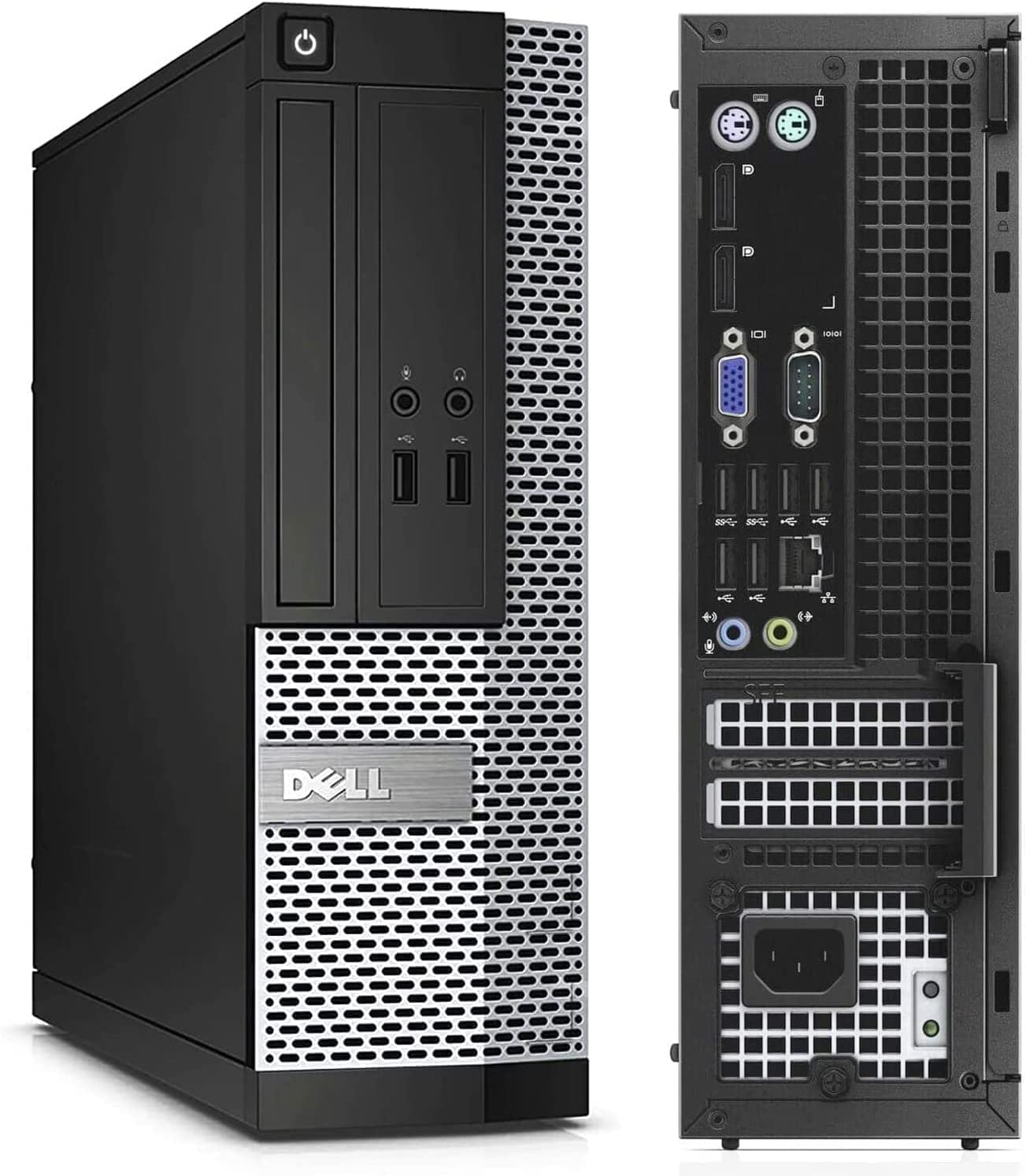 Dell OptiPlex Computer Desktop PC, Intel Core i5 3rd Gen 3.2 GHz Processor, 16GB RAM, 2TB HDD, New 22 Inch LED Monitor, RGB Keyboard and Mouse, WiFi, Windows 10 Pro (Renewed)