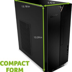 acer Aspire Mini Tower Desktop 2022 | 10th Intel i3-10100 4-Core CPU- UHD Graphics | 16GB DDR4 | 512GB NVMe SSD + 1TB HDD | DVD Writer | WiFi 6 RJ45 HDMI Windows 11 Pro | TLG 32GB USB Drive