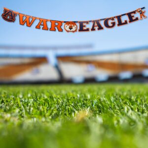 Auburn University War Eagle Banner! 7 ¾ Foot Long Banner. Proudly Displaying the Official Auburn Logo & Aubie! For Tailgates, Graduation, Birthdays, Football Parties, Dorm or Home Decor! by Havercamp