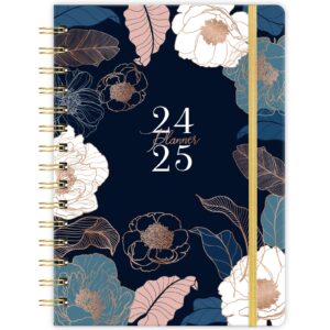 2024-2025 planner - academic planner 2024-2025, jul. 2024 - jun. 2025, 6.4" x 8.5", 2024-2025 planner weekly and monthly with marked tabs - engraved