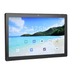 gowenic 10.1inch tablet for android12, octa core cpu latest updated tablets with 8gb ram 256gb rom, 4g lte gaming tablet for office travel, maximum 128gb memory card expandable (us)