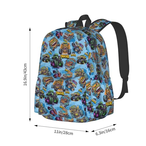 KBKBTT Monster Backpacks, Laptop Backpacks Hiking Backpacks, Outdoor Lightweight Backpack.