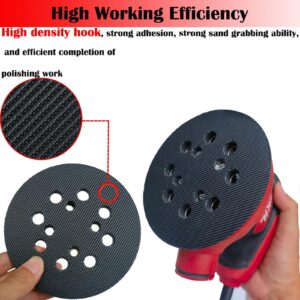 5 Inch 8 Hole Hook-and-Loop Replacemet Sanding Pad for SKIL SR211601 SR6604B SR660302 Random Orbital 5” Sander Pad