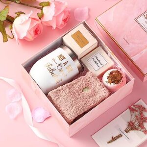 Birthday Gifts for Women, Happy Birthday Gifts for Best Friend Mom Her Sister, Unique Relaxing Spa Gift Box Set for Women, 21th 30th 40th 50th Gifts for Women Female Friends Wife Coworker