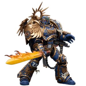 joytoy 7-inch warhammer 40k 1/18 action figure, ultramarines primarch roboute guilliman collection, gift for action figure lovers & collectors above 15 years old