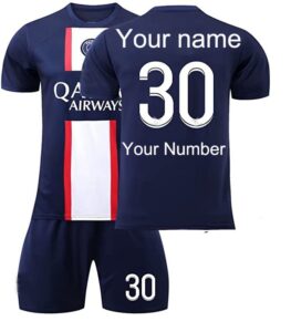 custom soccer jersey for men, personalized name number jersey soccer shirt and short for men-(s-6xl)