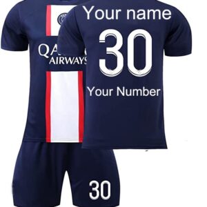 Custom Soccer Jersey for Men, Personalized Name Number Jersey Soccer Shirt and Short for Men-(S-6XL)