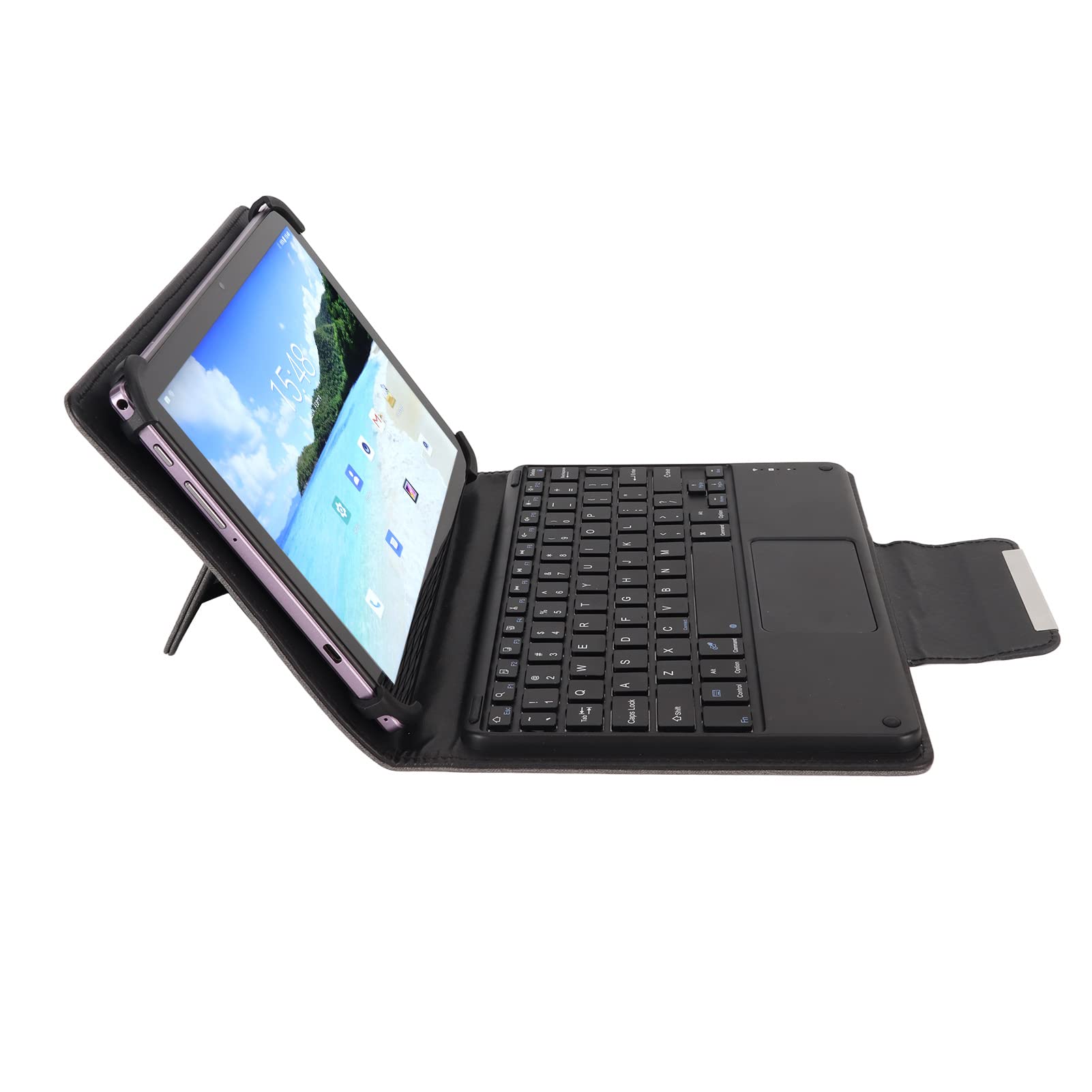 ciciglow 10.1 inch Android 12 Tablets, 2 in 1 Tablet PC with Keyboard, 8GB 256GB 2.4G 5G WiFi PC, HD Touch Screen, 8MP Front and 16MP Rear, 7000mAh Long Life Battery, WiFi, Bluetooth