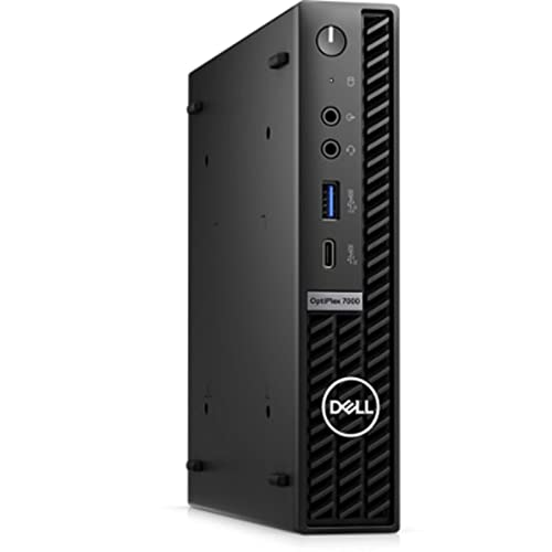 Dell Optiplex 7000 7000 Micro Tower Desktop Computer Tower (2022) | Core i7-512GB SSD Hard Drive - 16GB RAM | 8 Cores @ 4.6 GHz - 11th Gen CPU Win 10 Pro
