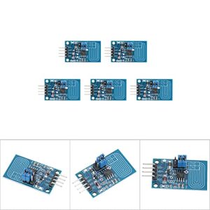 5pcs LED Touch Dimmer Module2.4-5V PWM Control LED Dimmer Switch Capacitive Touch Dimmer ModulePWM Touch Dimmer Board PWM Dimming Board