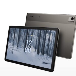 Nokia T21 Wi-Fi ONLY Android Tablet (Charcoal Grey) - 10.36" 2K Screen 64GB Storage + 4GB RAM - US Version