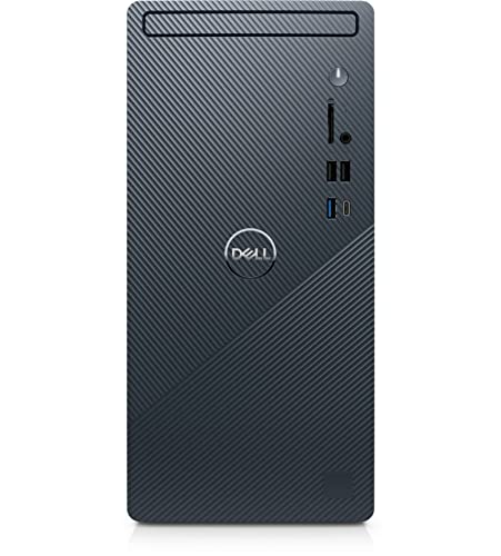 Dell Inspiron 3020 Tower Desktop Computer - 13th Gen Intel Core i5-13400 10-Core up to 4.60 GHz Processor, 16GB DDR4 RAM, 256GB NVMe SSD, Intel UHD Graphics 730, DVD+RW, Windows 11 Home