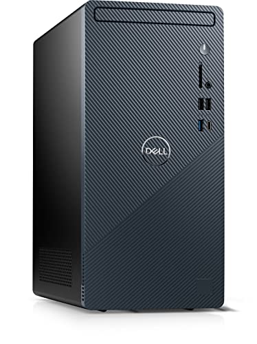 Dell Inspiron 3020 Tower Desktop Computer - 13th Gen Intel Core i5-13400 10-Core up to 4.60 GHz Processor, 16GB DDR4 RAM, 256GB NVMe SSD, Intel UHD Graphics 730, DVD+RW, Windows 11 Home