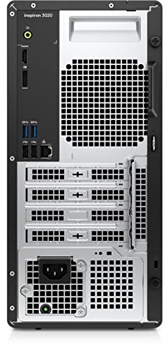 Dell Inspiron 3020 Tower Desktop Computer - 13th Gen Intel Core i5-13400 10-Core up to 4.60 GHz Processor, 16GB DDR4 RAM, 512GB NVMe SSD + 1TB HDD, Intel UHD Graphics 730, DVD+RW, Windows 11 Home