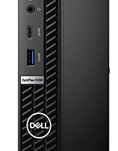 Dell Optiplex 5000 5090 Micro Tower Desktop Computer Tower (2021) | Core i7-512GB SSD Hard Drive - 16GB RAM | 8 Cores @ 4.8 GHz Win 10 Pro (Renewed)