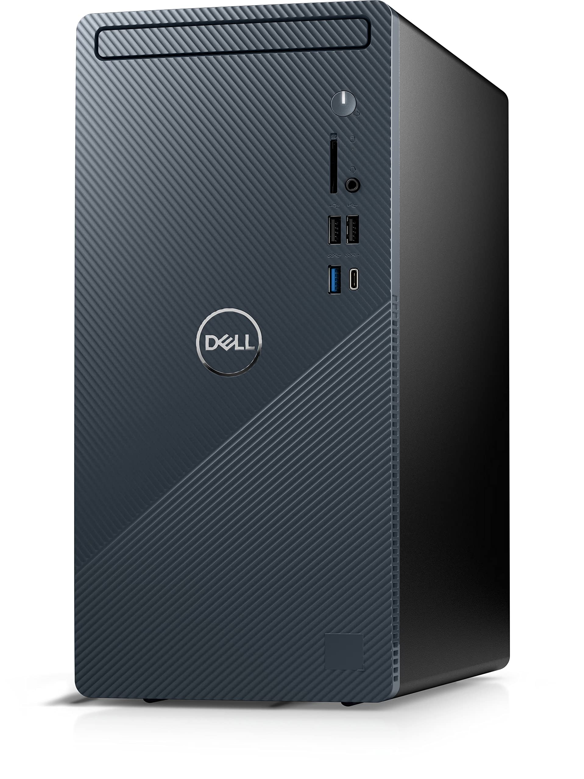 Dell Inspiron 3020 Tower Desktop Computer - 13th Gen Intel Core i5-13400 10-Core up to 4.60 GHz Processor, 16GB DDR4 RAM, 2TB NVMe SSD + 1TB HDD, Intel UHD Graphics 730, DVD+RW, Windows 11 Home