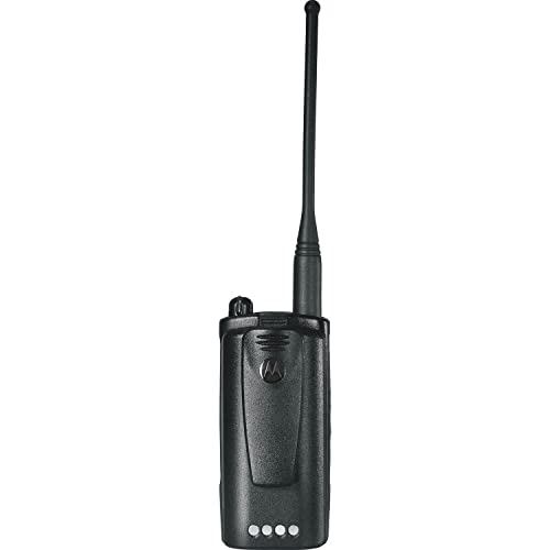 4 x Motorola RDU4160D RDX Business Series Two-Way UHF Radio with Display (Black) (RDU4160D) + 4 x Motorola HKLN4604 PTT Earpiece