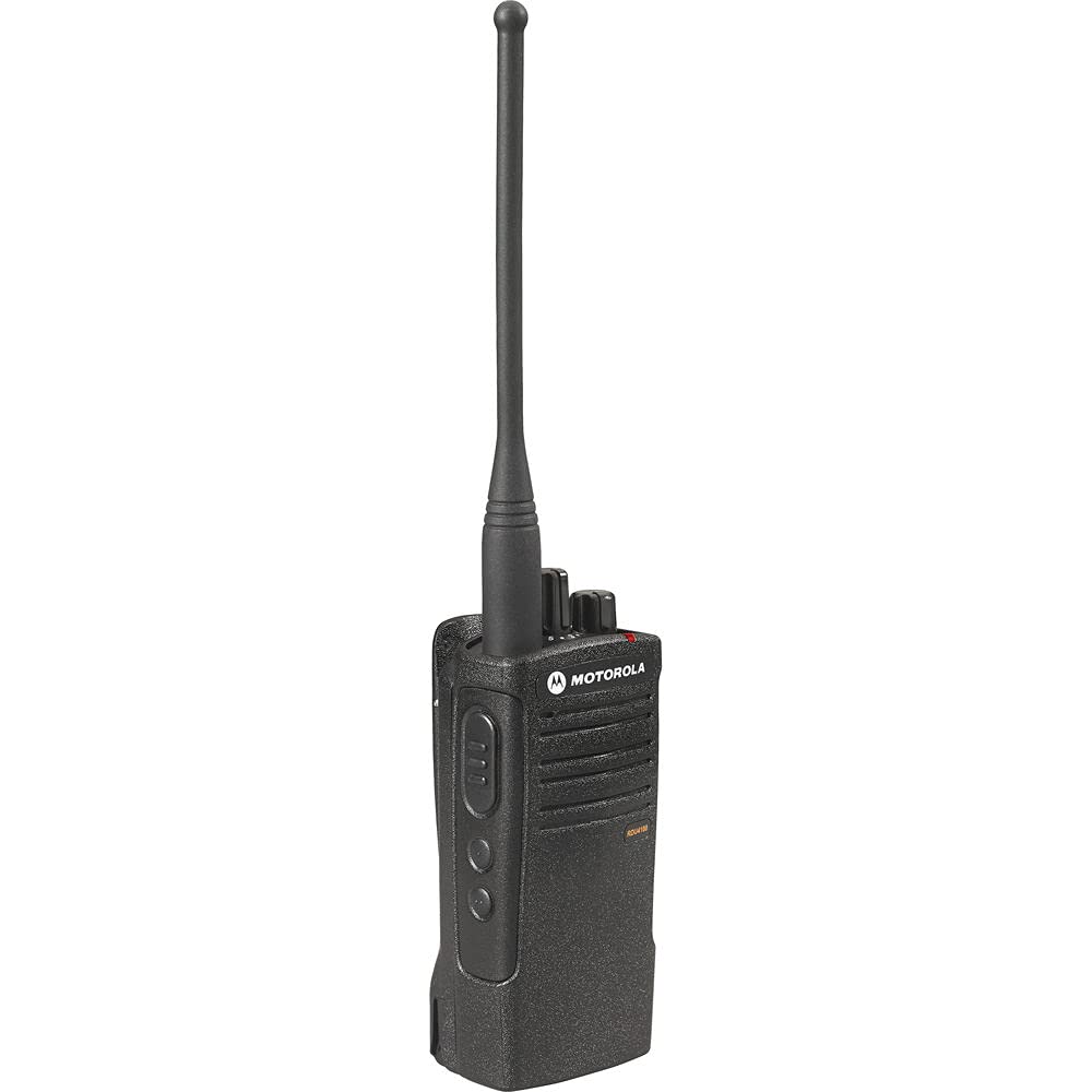 2 x Motorola RDU4100 RDX Business Series Two-Way UHF Radio (Black) (RDU4100) - 2 Pack Bundle