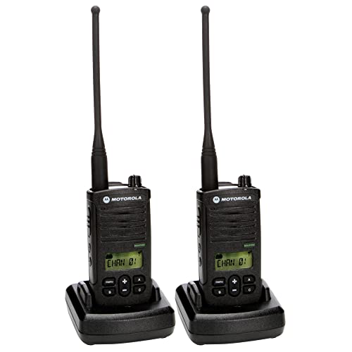 2 x Motorola RDU4160D RDX Business Series Two-Way UHF Radio with Display (Black) (RDU4160D)