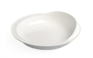 the wright stuff independence high sided scoop plate (white)