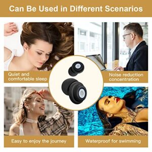 Ear Plugs for Sleeping Noise Cancelling,Super Soft Reusable Hearing Protection in Flexible Silicone Sleep, with Case Sleeping, Snoring, Loud Noise, Traveling, Concerts, Construction,Studying