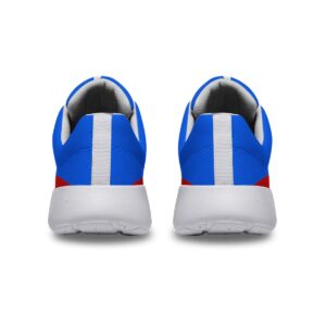 Puerto Rico Shoes Mens Womens Running Tennis Shoes Athletic Casual Puerto Rico Flag Sneakers Gifts for Friends White Size 10