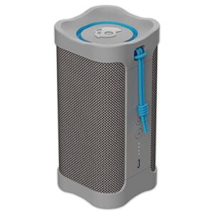 skullcandy terrain wireless bluetooth speaker - ipx7 waterproof portable speaker with dual custom passive radiators, 14 hour battery, nylon wrist wrap, & true wireless stereo