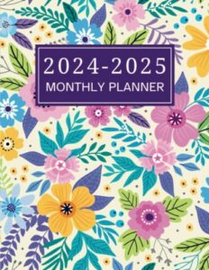 2024-2025 monthly planner: january to december 24 month organizer for schedule & to do list with holidays