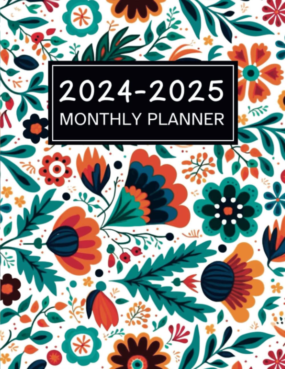 2024-2025 Monthly Planner: January to December 24 Month Organizer for Schedule & To do list with Holidays