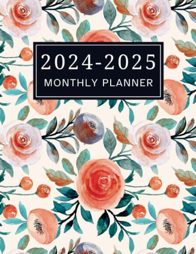 2024-2025 Monthly Planner: Two Year Schedule Organizer (January 2024 through December 2025) for Women