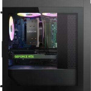 Lenovo Legion T5 Gaming Tower Desktop Computer - 12th Gen Intel Core i7-12700K 12-Core up to 5.0 GHz Processor, 32GB DDR5 RAM, 2TB NVMe SSD, GeForce RTX 3070 8GB Graphics, Windows 11 Home