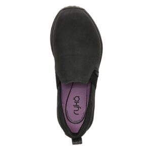 Ryka Womens Echo Slip On Sneakers Black 9.5 M