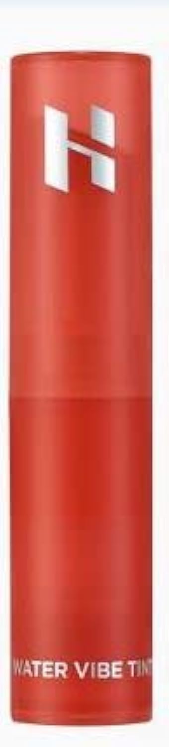 HOLIKA HOLIKA Water Vibe Tint - Long Lasting Lip Stain with Vivid Juicy Colors, Transfer Proof Lip Tint, Buildable Formula for Daily Lip & Cheek Makeup, 0.1oz (05 DIPPED)