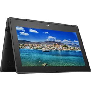 hp 2023 premium 2-in-1 convertible laptop, 11" hd ips touchscreen, intel 4-core pentium processor up to 3.30ghz, 8gb ram, 128gb ssd, super-fast 6th gen wifi, hdmi, windows 11 (renewed)