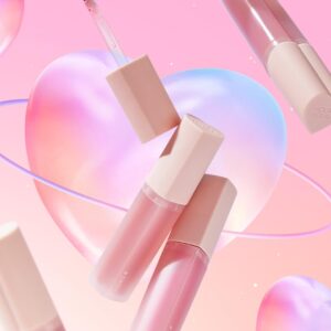 HOLIKA HOLIKA Heart Crush Bare Glaze Tint - K-Beauty Girlish & Juicy Color Lip Tint with Moisture Essence, Long-Lasting Moisture & High Shine, 0.1 fl.oz. (05 SWISH)